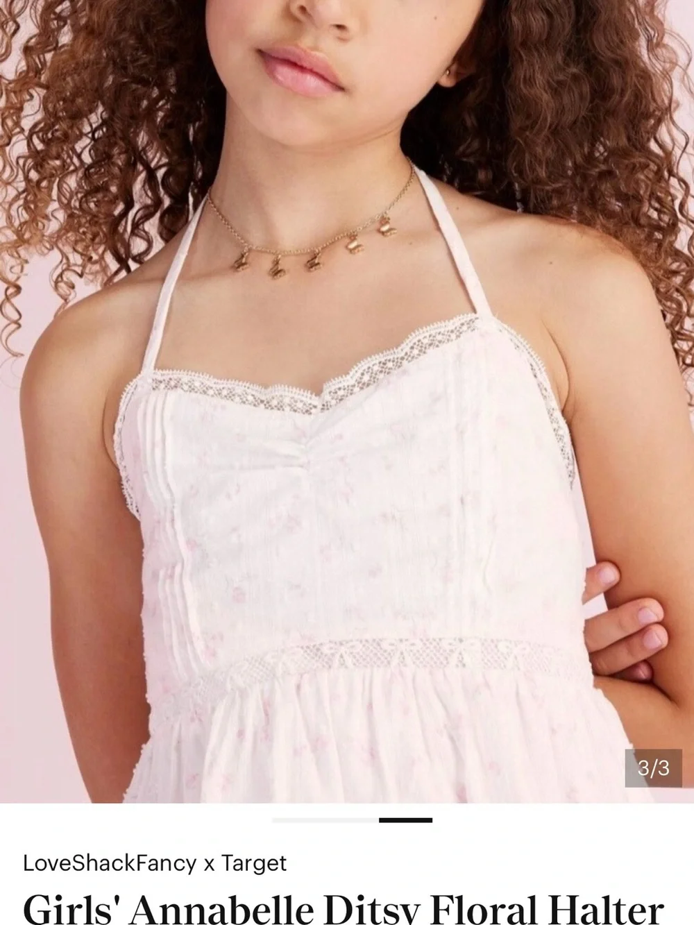 LoveShackFancy charming halter